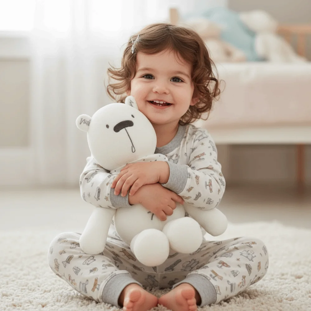 Cute Cartoon White Bear Animal Stuffed Soft 35cm Bear Plushie High Quality Stuffed Animal Sleeping Mate
Cute Cartoon White Bear Animal Stuffed Soft 35cm Bear Plushie High Quality Stuffed Animal Sleeping Mate
