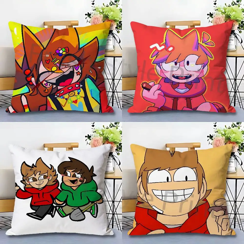 Web Drama E-Eddsworlds-S Anime Celebrity Merchandise All-Match Printed Pillow Case Sofa Car Office Room Decoration Protector
Web Drama E-Eddsworlds-S Anime Celebrity Merchandise All-Match Printed Pillow Case Sofa Car Office Room Decoration Protector