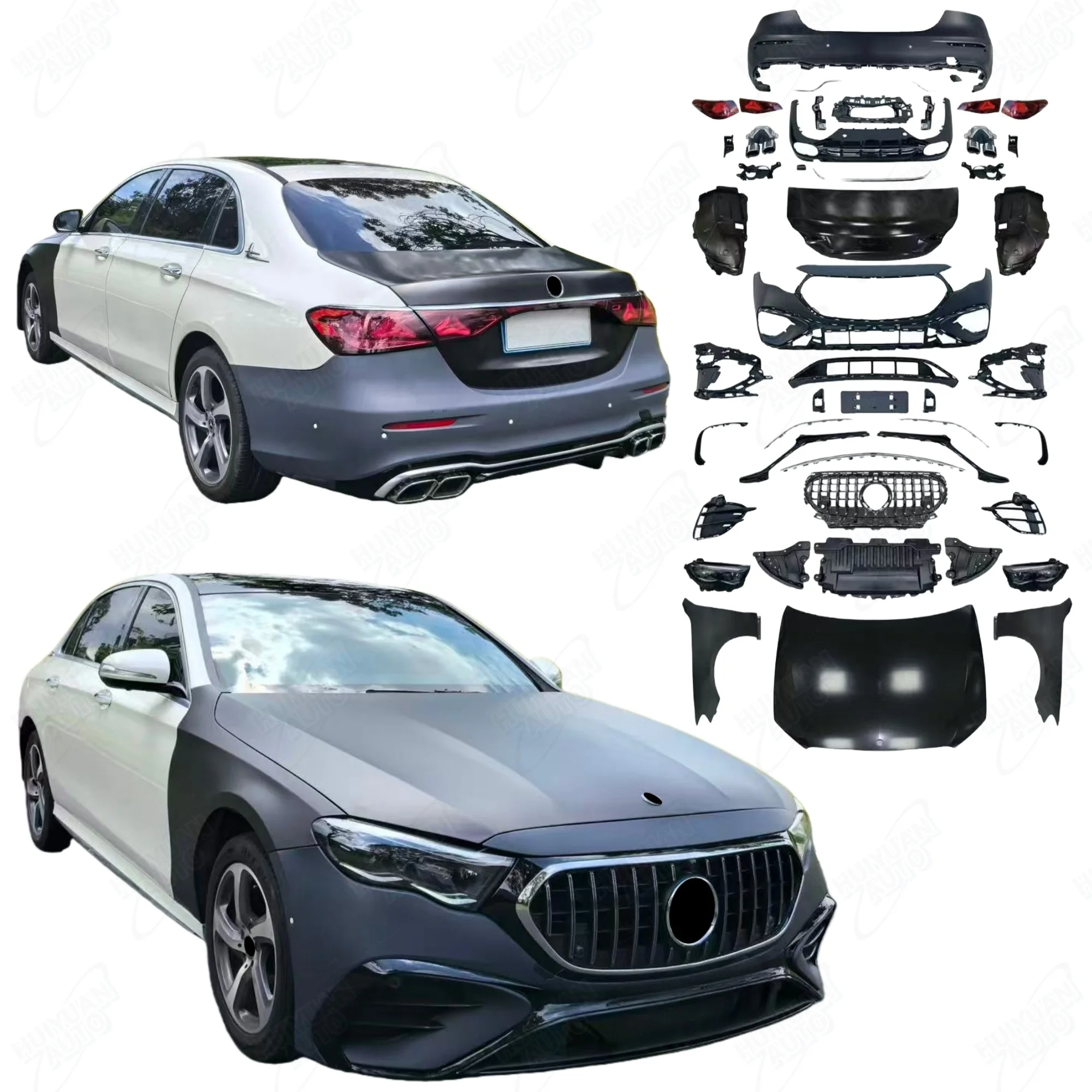 Full Body Kits for 2016-2023 E Class W213 Upgrade to W214 E53 Car Accessories Plug and Play Auto Parts
Full Body Kits for 2016-2023 E Class W213 Upgrade to W214 E53 Car Accessories Plug and Play Auto Parts