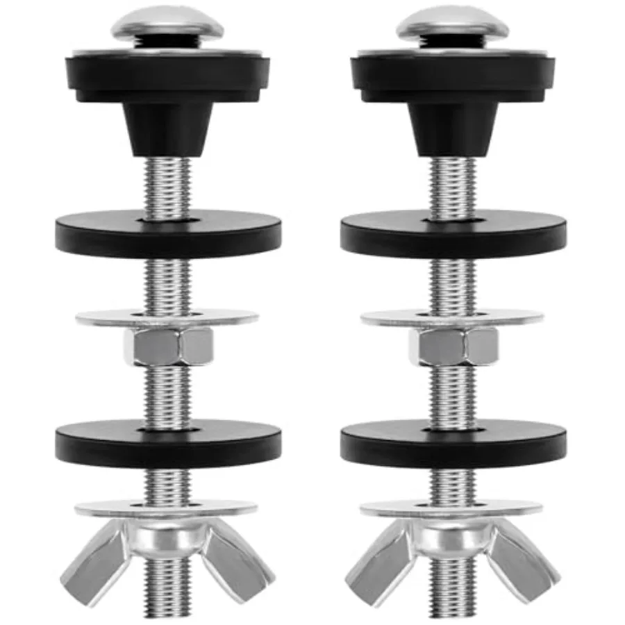 2 PCS Universal Tank to Bowl Bolt Kit, Heavy Duty Toilet Tank Bolts Replacement, Stainless Steel Toilet Seat Screws with Extra
2 PCS Universal Tank to Bowl Bolt Kit, Heavy Duty Toilet Tank Bolts Replacement, Stainless Steel Toilet Seat Screws with Extra
