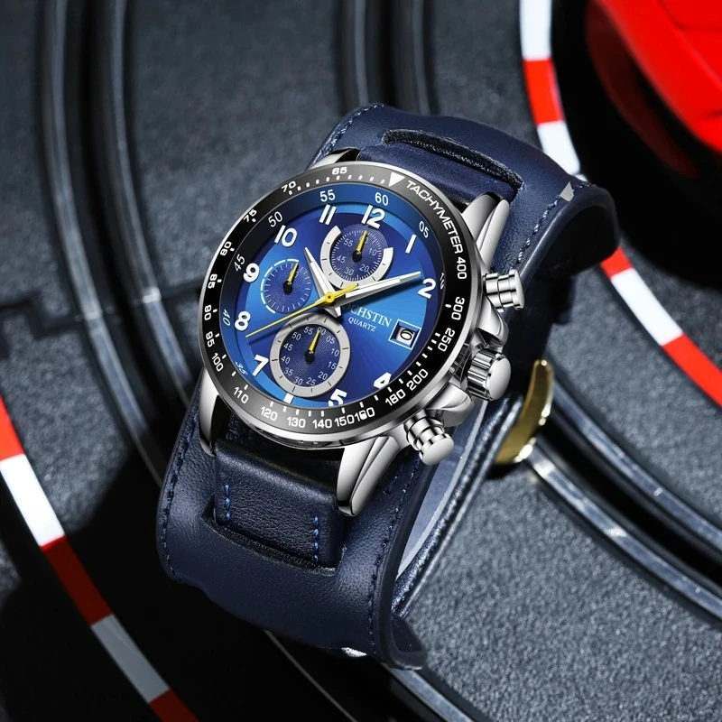 Простые и удобные ветровые многофункциональные часы, кварцевые часы, серия мастерства, водонепроницаемые мужские кварцевые часы с календарем
Простые и удобные ветровые многофункциональные часы, кварцевые часы, серия мастерства, водонепроницаемые мужские кварцевые часы с календарем