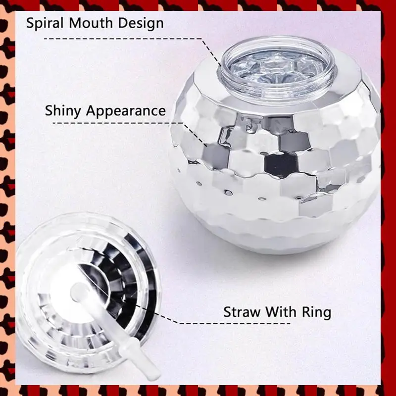 A72P 18 PCS Disco Ball Cups, 20 OZ Disco Cups With Straws And Lid, Reusable Flash Ball Tumbler Cocktail Cup For Partys Bar
A72P 18 PCS Disco Ball Cups, 20 OZ Disco Cups With Straws And Lid, Reusable Flash Ball Tumbler Cocktail Cup For Partys Bar