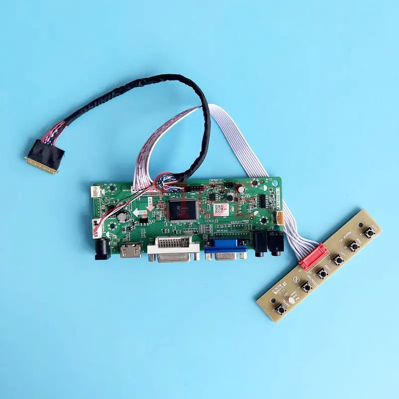For LTN156KT02-101/301/C01 Driver Controller Board DVI VGA Audio Kit DIY HDMI-Compatible 15.6" 40-Pin LVDS Laptop Panel 1600x900
For LTN156KT02-101/301/C01 Driver Controller Board DVI VGA Audio Kit DIY HDMI-Compatible 15.6" 40-Pin LVDS Laptop Panel 1600x900