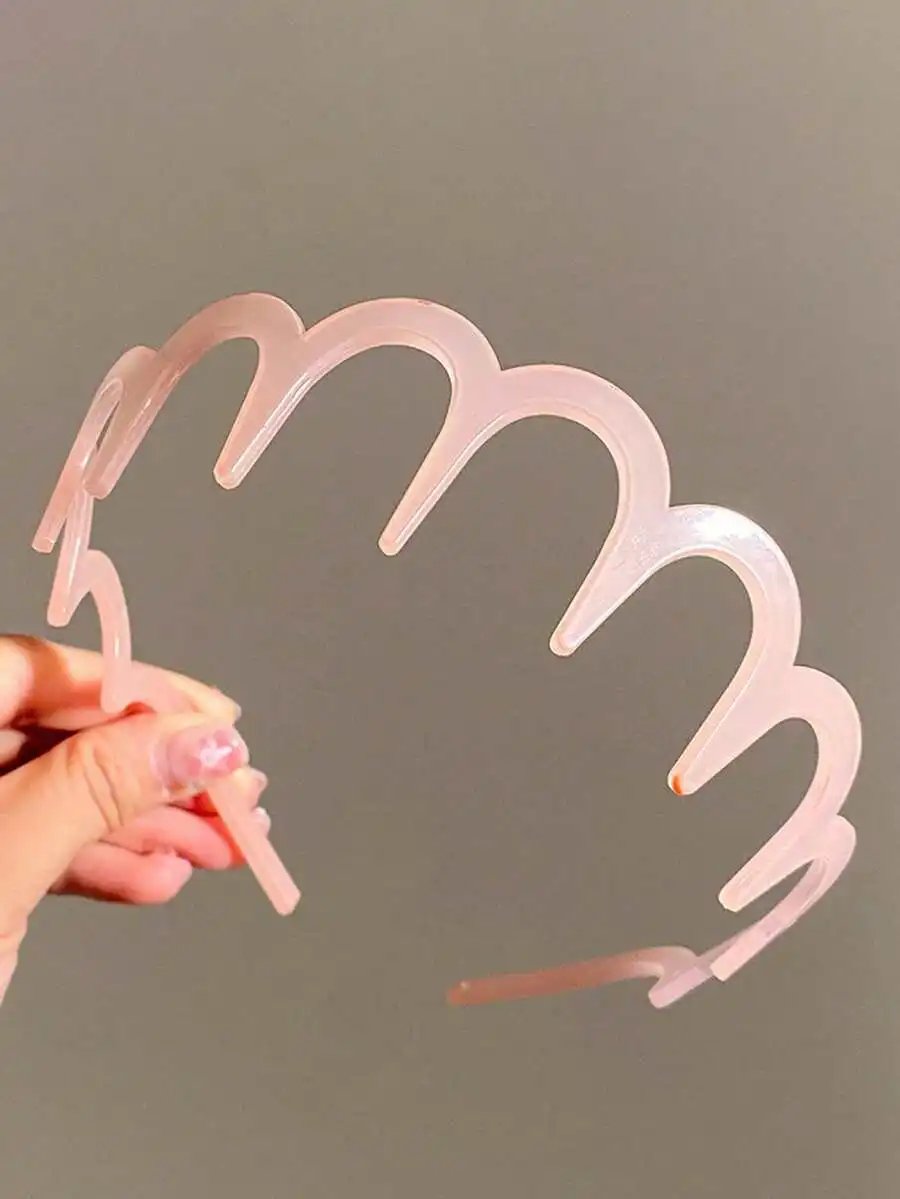 2pcs Pink Scallop Edge Elastic Hair Hoop Headband For Women Daily Casual Party
2pcs Pink Scallop Edge Elastic Hair Hoop Headband For Women Daily Casual Party