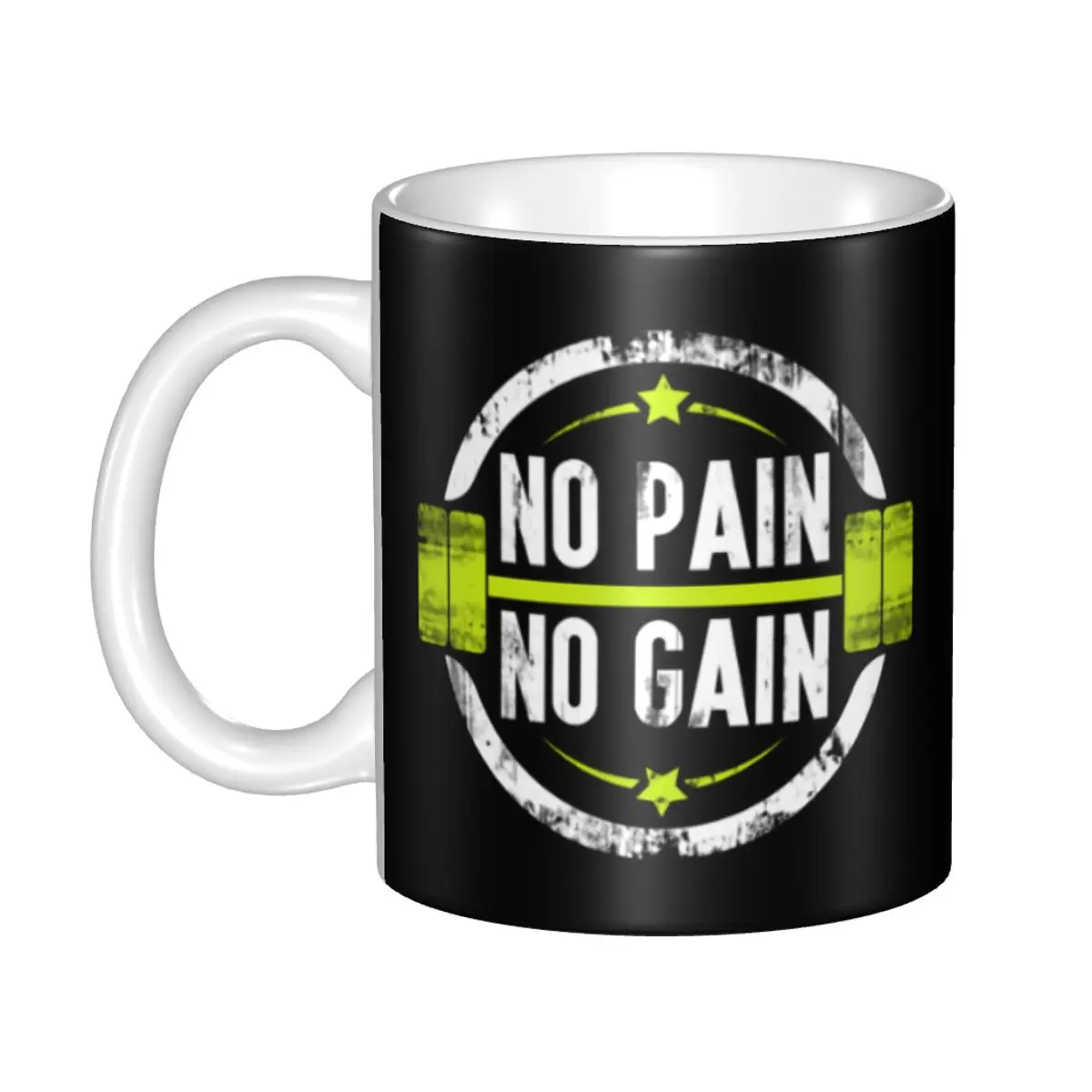 No Pain No Gain Coffee Mugs DIY Personalized Bodybuilding Fitness Gym Ceramic Milk Tea Mug
No Pain No Gain Coffee Mugs DIY Personalized Bodybuilding Fitness Gym Ceramic Milk Tea Mug