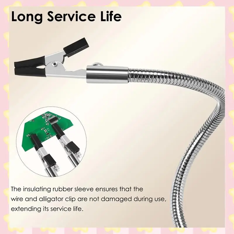 AB51 4Pcs Magnetic Helping Hands Soldering Third Hand Tools Metal Flexible Gooseneck With Alligator Clips Welding Tool
AB51 4Pcs Magnetic Helping Hands Soldering Third Hand Tools Metal Flexible Gooseneck With Alligator Clips Welding Tool
