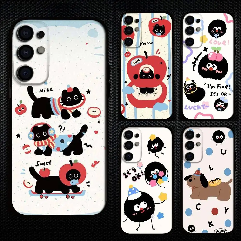 Cute Little Black Cat Phone Case For Samsung S25,S24,S21,S22,S23,S30,Ultra,S20,Plus,Fe,Lite,Note,10,9,5G Black Cover
Cute Little Black Cat Phone Case For Samsung S25,S24,S21,S22,S23,S30,Ultra,S20,Plus,Fe,Lite,Note,10,9,5G Black Cover