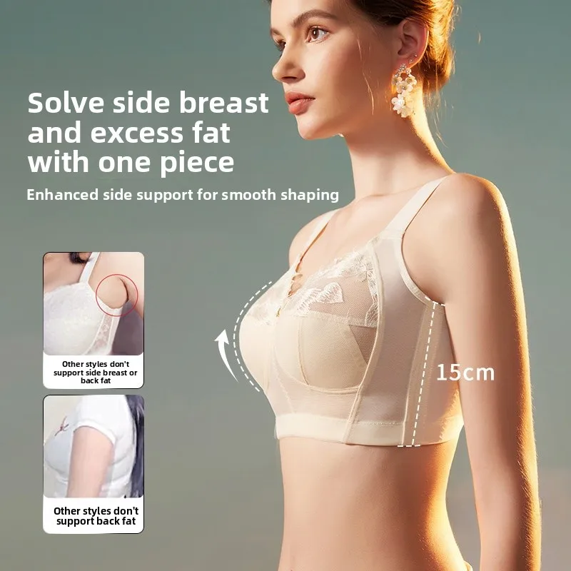 New Women's Underwear Ultra-Thin Full Cup Bra Adjustable Band Size Large to Small Breathable Cotton Pure Desire Style
New Women's Underwear Ultra-Thin Full Cup Bra Adjustable Band Size Large to Small Breathable Cotton Pure Desire Style