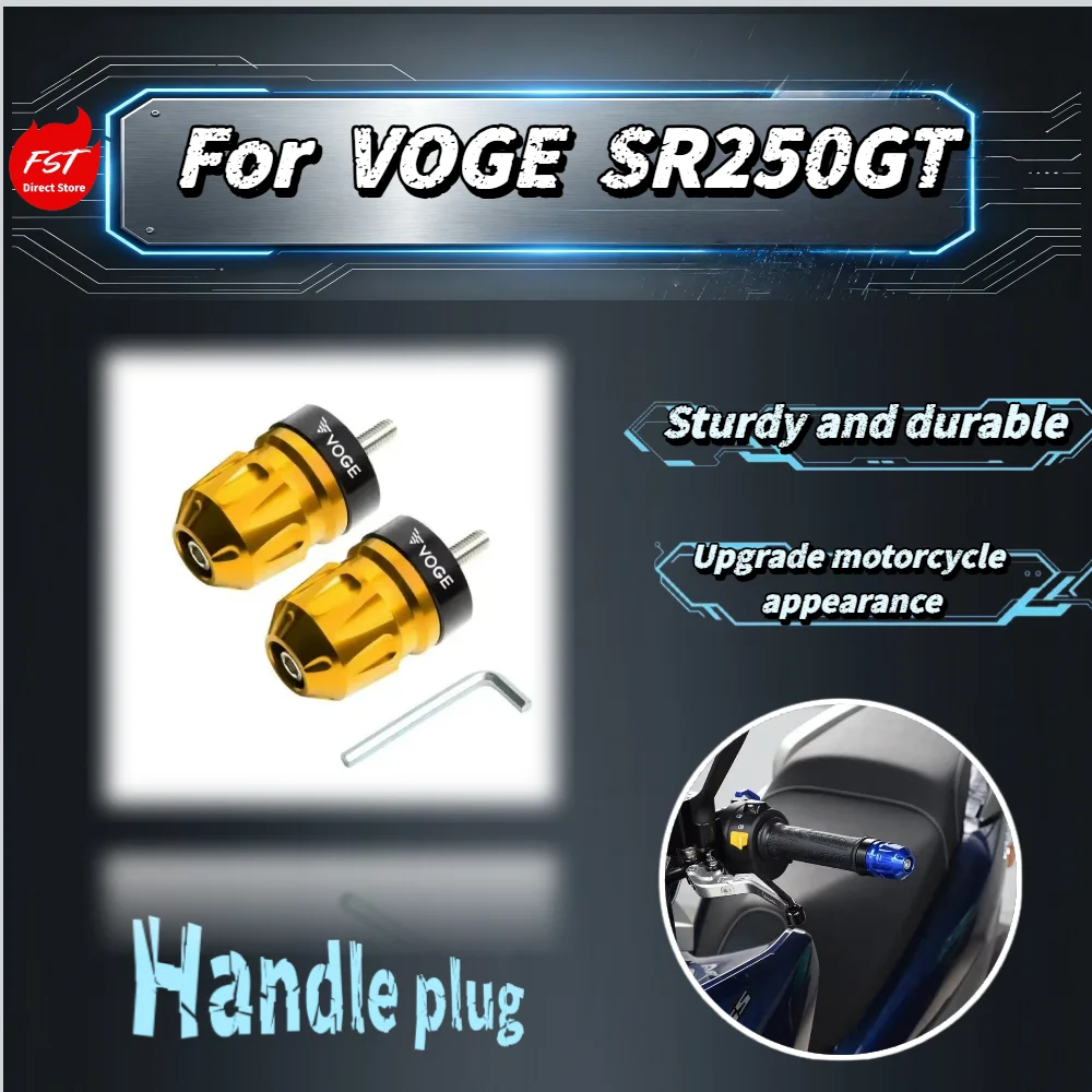 For VOGE SR250GT Motorcycle Handlebar End Plug Decorative Screw Throttle Plug Mod Accessories
For VOGE SR250GT Motorcycle Handlebar End Plug Decorative Screw Throttle Plug Mod Accessories