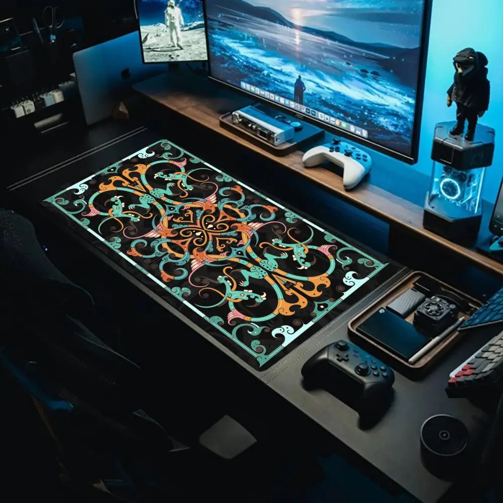 Большой коврик для мыши в стиле ретро с мифическим зверем, разблокирующий новый опыт загадочной эстетики.
Большой коврик для мыши в стиле ретро с мифическим зверем, разблокирующий новый опыт загадочной эстетики.