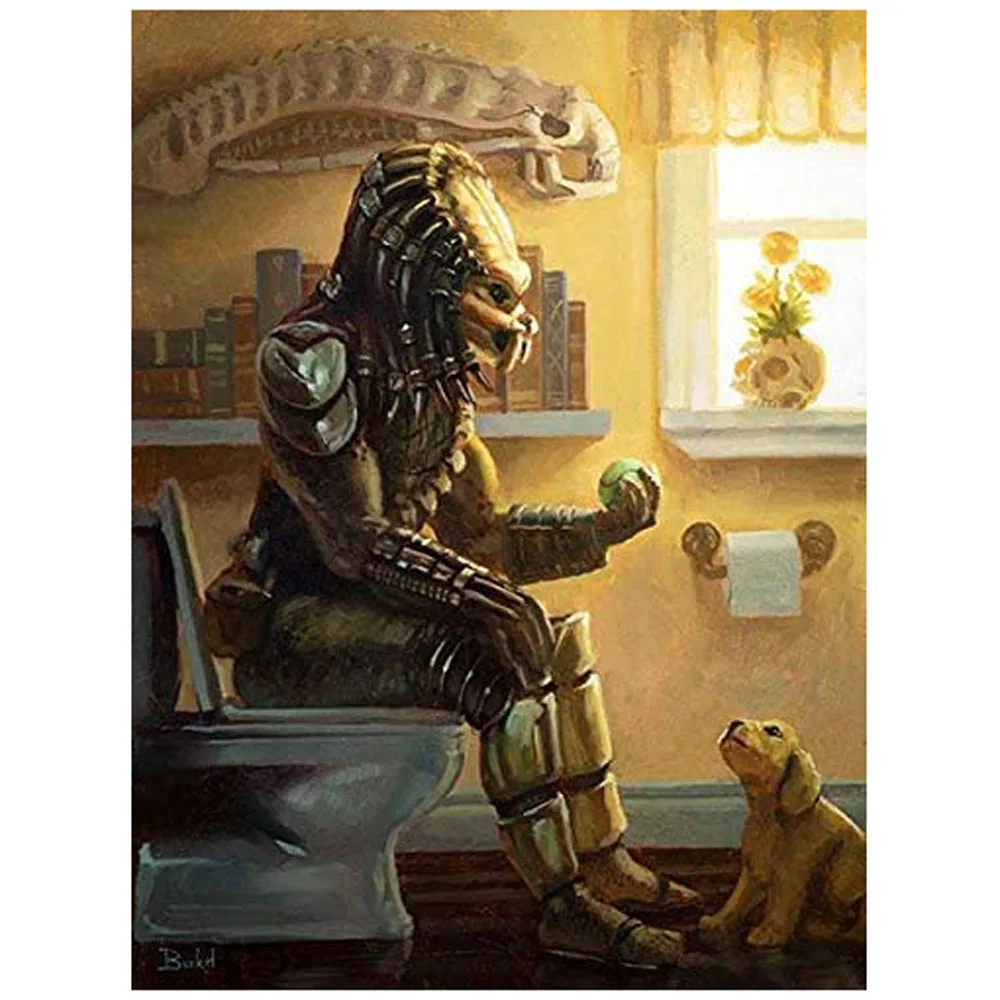 Predaturd by Bucket Alien vs. Predator Sci-fi Film Movie Wall Art Picture Posters Canvas Paintings for Living Room Home Decor
Predaturd by Bucket Alien vs. Predator Sci-fi Film Movie Wall Art Picture Posters Canvas Paintings for Living Room Home Decor