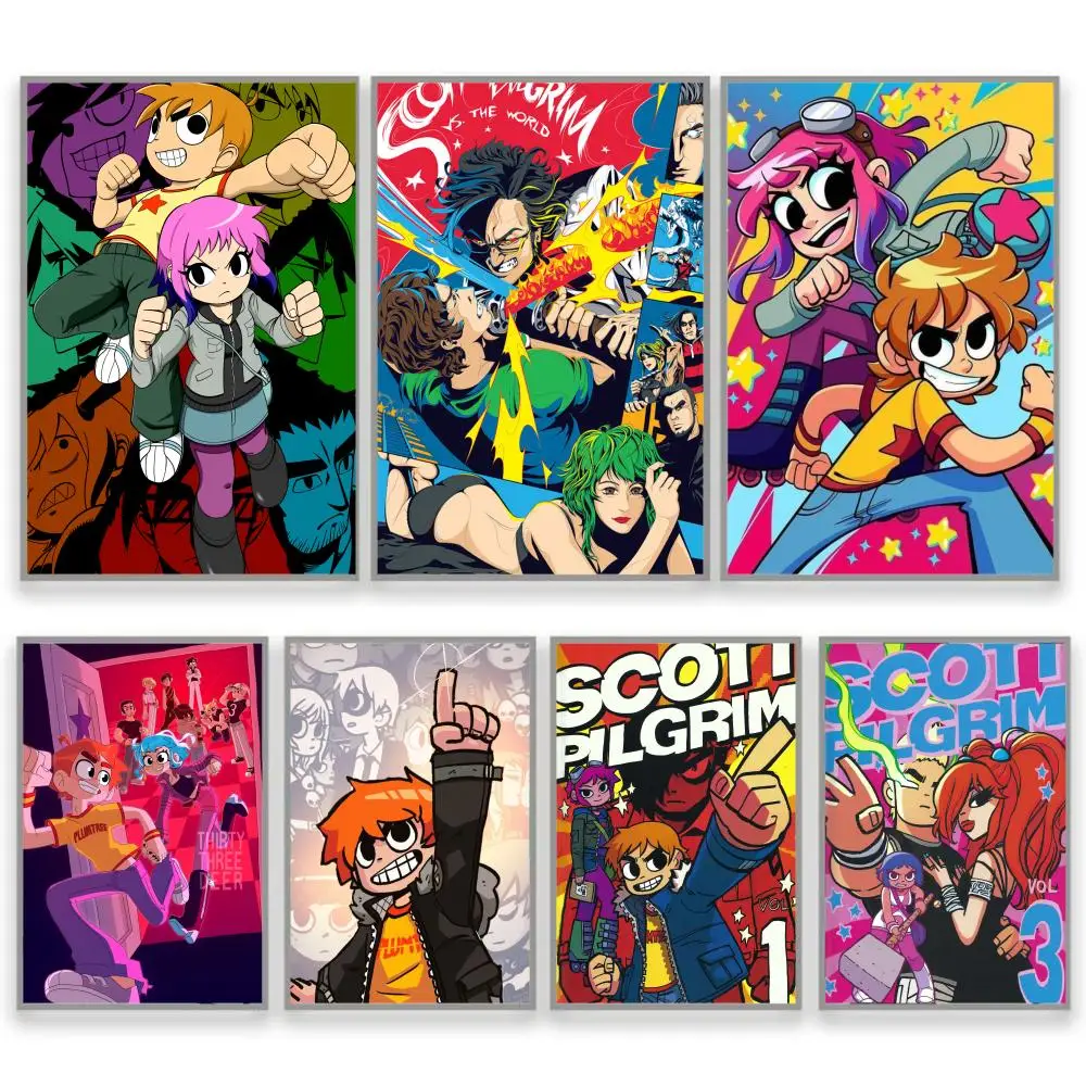 S-Scott P-Pilgrim vs. the World Poster Self-Adhesive Removable Poster, Peel & Stick Wall Art for Home Office Cafe Bar Wall Decor
S-Scott P-Pilgrim vs. the World Poster Self-Adhesive Removable Poster, Peel & Stick Wall Art for Home Office Cafe Bar Wall Decor