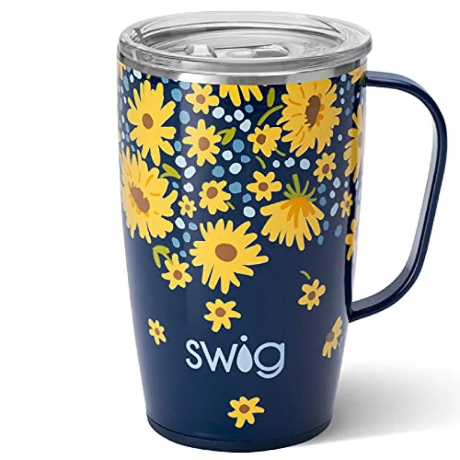 Travel Mug, Insulated Tumbler with Handle and Lid, Cup Holder Friendly, Dishwasher Safe, Stainless Steel, Travel Coffee Cup
Travel Mug, Insulated Tumbler with Handle and Lid, Cup Holder Friendly, Dishwasher Safe, Stainless Steel, Travel Coffee Cup