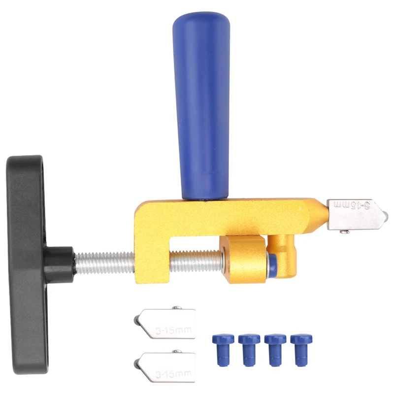 Ceramic Tile Glass Cutting One-Piece Cutter Portable Multifunctional Tool 2-In-1 Multifunctional Hand Tool
Ceramic Tile Glass Cutting One-Piece Cutter Portable Multifunctional Tool 2-In-1 Multifunctional Hand Tool