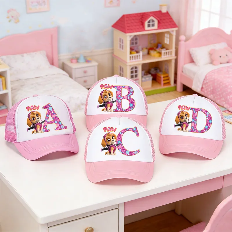 Paw Patrols Girls Child Baseball Caps Skye Cartoon Letter Kids Hip Hop Breathable Mesh Hat Cute Anime Sunbonnet Shade Caps Gifts
Paw Patrols Girls Child Baseball Caps Skye Cartoon Letter Kids Hip Hop Breathable Mesh Hat Cute Anime Sunbonnet Shade Caps Gifts