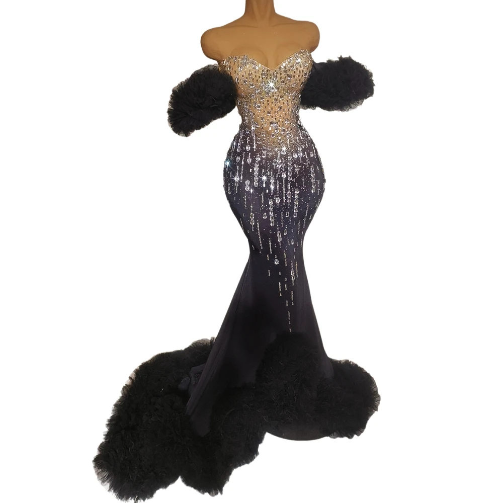 Sparkly Rhinestones Tube Floor-length Formal Dress for Women Sexy Evening Prom Birthday Celebrate Party Dresses Photo Shoot Wear
Sparkly Rhinestones Tube Floor-length Formal Dress for Women Sexy Evening Prom Birthday Celebrate Party Dresses Photo Shoot Wear