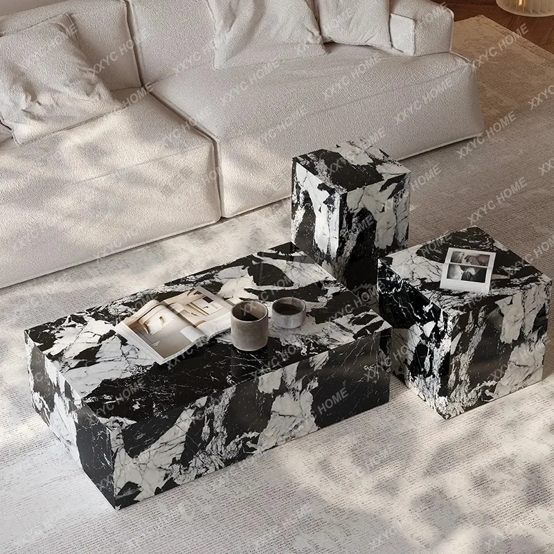 Marble coffee table living room household small apartment modern simple rock slab rectangular small coffee table
Marble coffee table living room household small apartment modern simple rock slab rectangular small coffee table
