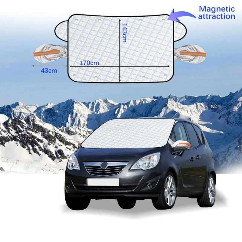 Car Windshield Cover Magnet Winter Window Snow Shield Anti Frost Auto Front Window Snow Cover For Opel meriva
Car Windshield Cover Magnet Winter Window Snow Shield Anti Frost Auto Front Window Snow Cover For Opel meriva