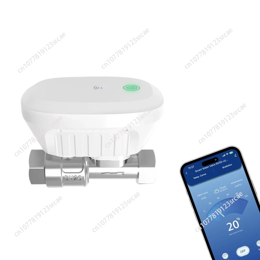 Ty Smart Life WiFi Water Flow Meter Water Leakage Control Solenoid Valve with Temperature Measurement Water Consumption
Ty Smart Life WiFi Water Flow Meter Water Leakage Control Solenoid Valve with Temperature Measurement Water Consumption