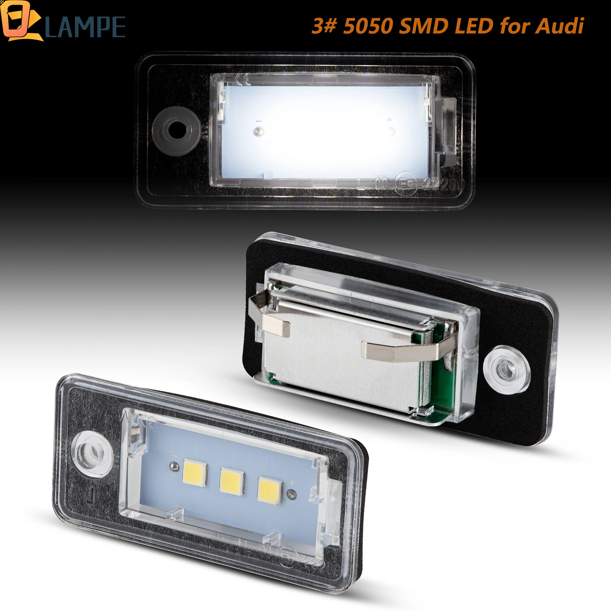 2pcs Powerful LED License Plate Light For Audi A3 8P A4 B6 B7 A5 A6 4F Q7 Rear Car Super Brightness Number Plate Lamp No Error
2pcs Powerful LED License Plate Light For Audi A3 8P A4 B6 B7 A5 A6 4F Q7 Rear Car Super Brightness Number Plate Lamp No Error