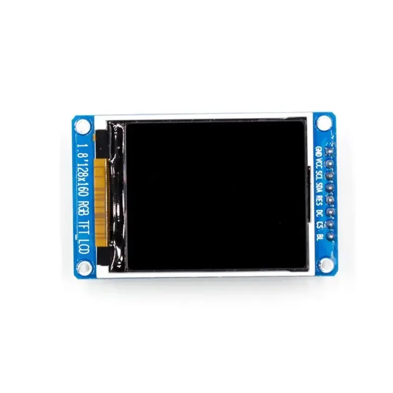 1.8 Inch 0 SPI Full Color TFT LCD Display Screen Module ST7735S Control Chip 3.3V Power Supply DIY
1.8 Inch 0 SPI Full Color TFT LCD Display Screen Module ST7735S Control Chip 3.3V Power Supply DIY