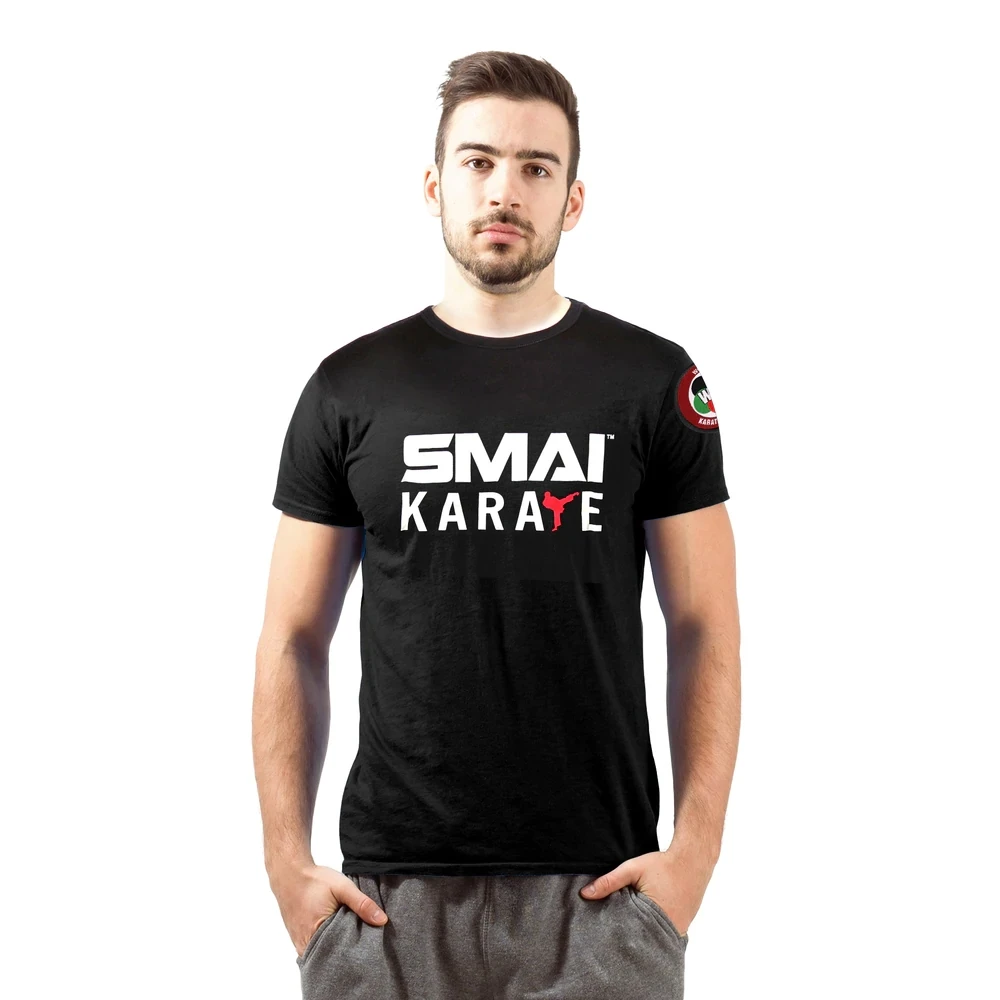 SMAI New Cotton T-Shirt WKF Certified Karate Classic Black Half Sleeve T-shirt WKF T SHIRT
SMAI New Cotton T-Shirt WKF Certified Karate Classic Black Half Sleeve T-shirt WKF T SHIRT