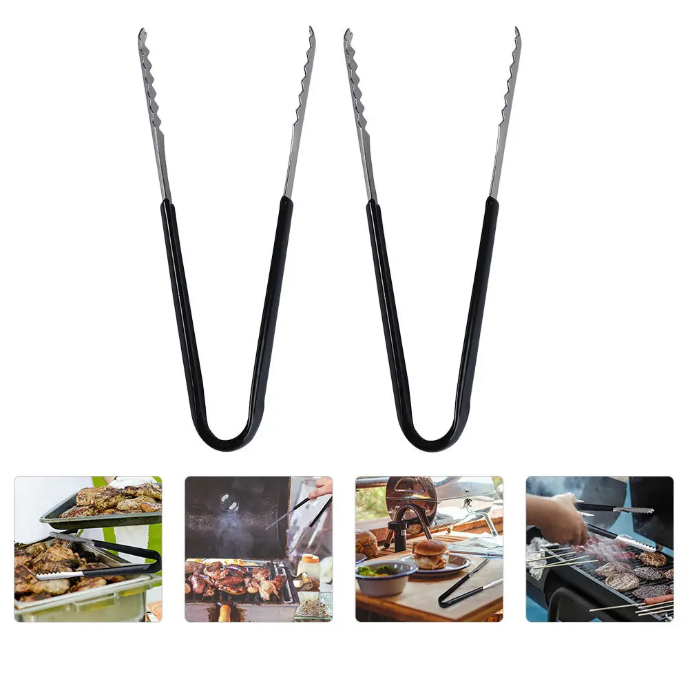 2pcs Stainless Steel Ice Tongs Rubber Coated Handle For Kitchen Cooking Serving Cocktail Barbecue Buffet Sugar Cube Clips
2pcs Stainless Steel Ice Tongs Rubber Coated Handle For Kitchen Cooking Serving Cocktail Barbecue Buffet Sugar Cube Clips