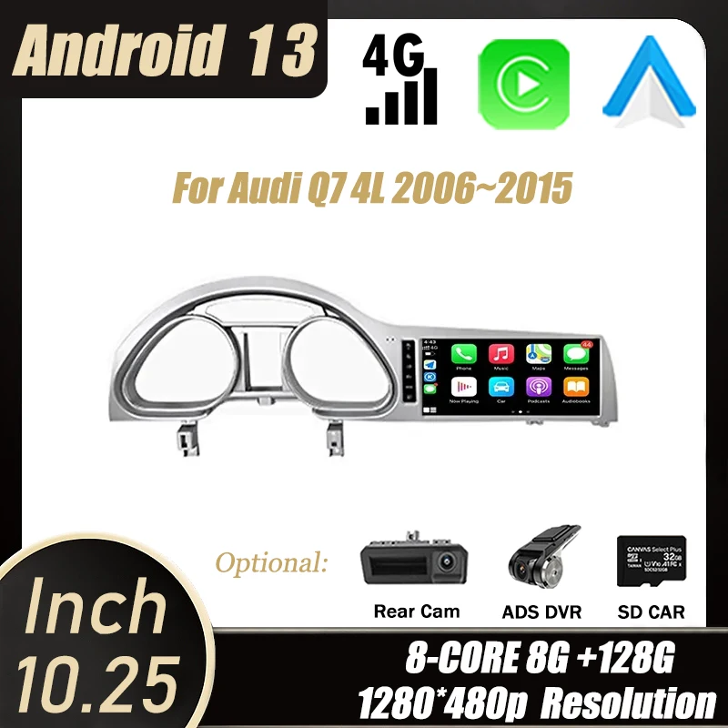 Сенсорный экран 10,25 дюйма для Audi Q7 4L 2006 ~ 2015 Android 12, автомобильные аксессуары, мультимедийный плеер, GPS, стерео, колокер, радио, Carplay
Сенсорный экран 10,25 дюйма для Audi Q7 4L 2006 ~ 2015 Android 12, автомобильные аксессуары, мультимедийный плеер, GPS, стерео, колокер, радио, Carplay