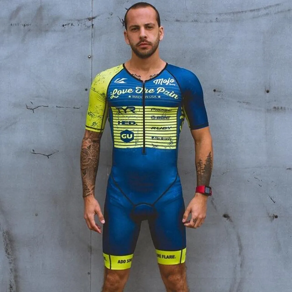 Love The Pain Men Cycling Skinsuit Breathable Triathlon Short Sleeve Speedsuit Trisuit Maillot Ciclismo Running Apparel Clothing
Love The Pain Men Cycling Skinsuit Breathable Triathlon Short Sleeve Speedsuit Trisuit Maillot Ciclismo Running Apparel Clothing