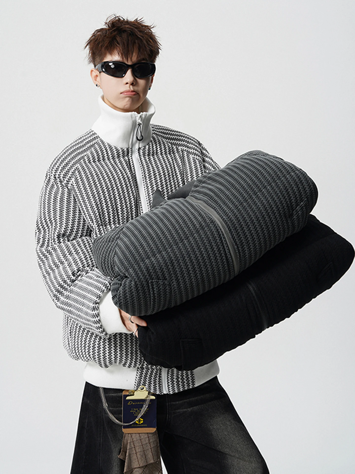 White American Retro Striped Cotton Jaet Men Winter Loose Outerwear Trendy Color Blo Cotton Coat Youthful Vitali
White American Retro Striped Cotton Jaet Men Winter Loose Outerwear Trendy Color Blo Cotton Coat Youthful Vitali