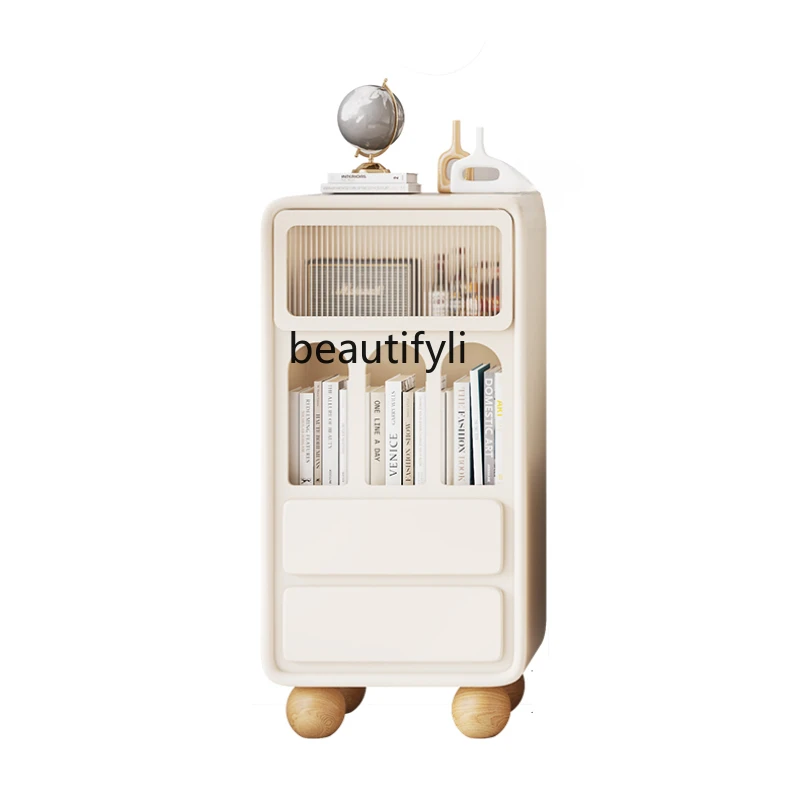 Cream Style TV Cabinet Storage Locker Integrated New Floor Combination Minimalist Rounded Corner
Cream Style TV Cabinet Storage Locker Integrated New Floor Combination Minimalist Rounded Corner