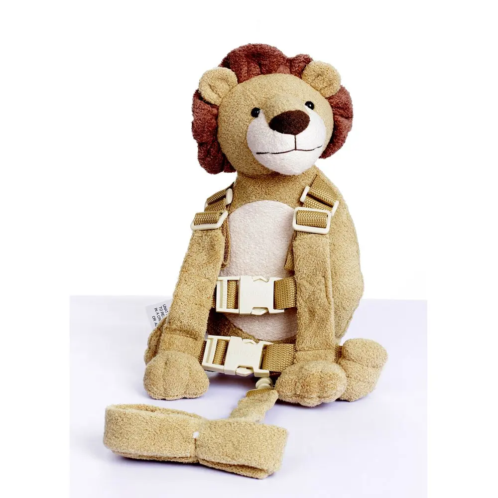 2-in-1 Toddler Safety Harness Backpack with Leash, Cute Lion Design
2-in-1 Toddler Safety Harness Backpack with Leash, Cute Lion Design