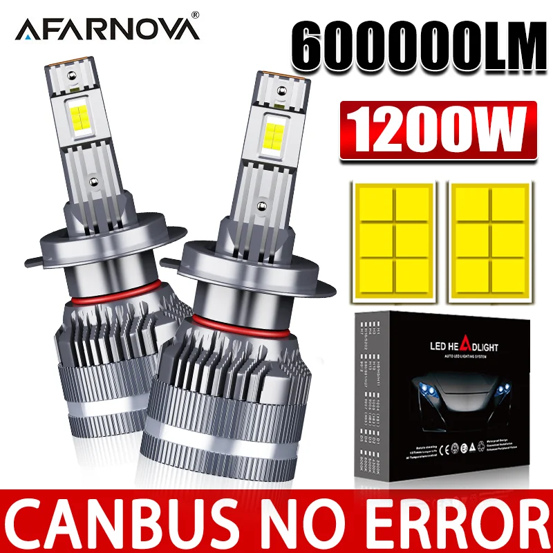 600000LM 1200W High Power H4 H7 H11 LED Canbus H1 H8 H9 9005 9006 HB3 HB4 9012 HIR2 Светодиодная фара Turbo Авто противотуманная фара 6000K 12V
600000LM 1200W High Power H4 H7 H11 LED Canbus H1 H8 H9 9005 9006 HB3 HB4 9012 HIR2 Светодиодная фара Turbo Авто противотуманная фара 6000K 12V