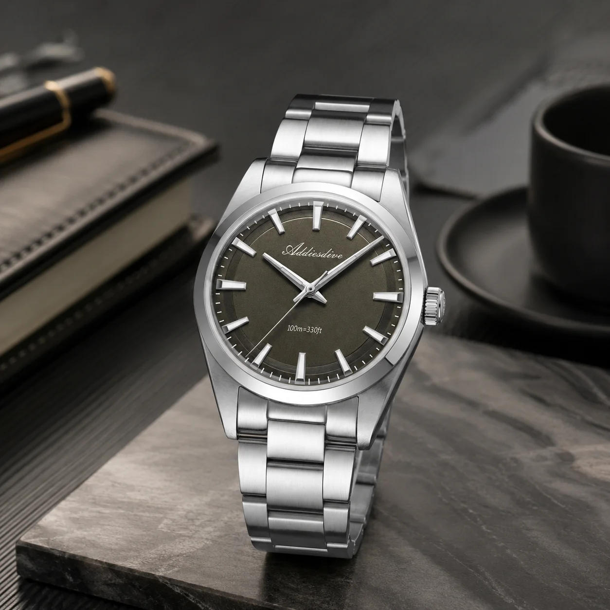 ADDIESDIVE Fashion Men's Quartz Wristwatches Japan vh31 Dome Glass Stainless Steel Watch 100m Waterproof BGW9 Super Luminous
ADDIESDIVE Fashion Men's Quartz Wristwatches Japan vh31 Dome Glass Stainless Steel Watch 100m Waterproof BGW9 Super Luminous