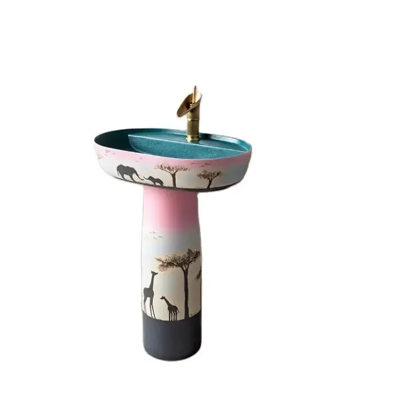 ~Color Floor Type Wash Basin Bathroom Pedestal Basin Large Table Column Type Washbasin Small Apartment Wash Basin
~Color Floor Type Wash Basin Bathroom Pedestal Basin Large Table Column Type Washbasin Small Apartment Wash Basin