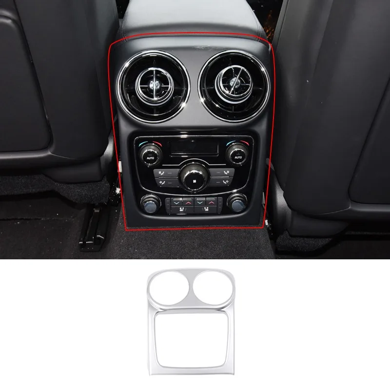 For Jaguar XJ 2010-2019 ABS Black/Silver Car Rear Air Vent Kick-proof Anti-kick Panel Frame Cover Trim Sticker Car Accessories
For Jaguar XJ 2010-2019 ABS Black/Silver Car Rear Air Vent Kick-proof Anti-kick Panel Frame Cover Trim Sticker Car Accessories