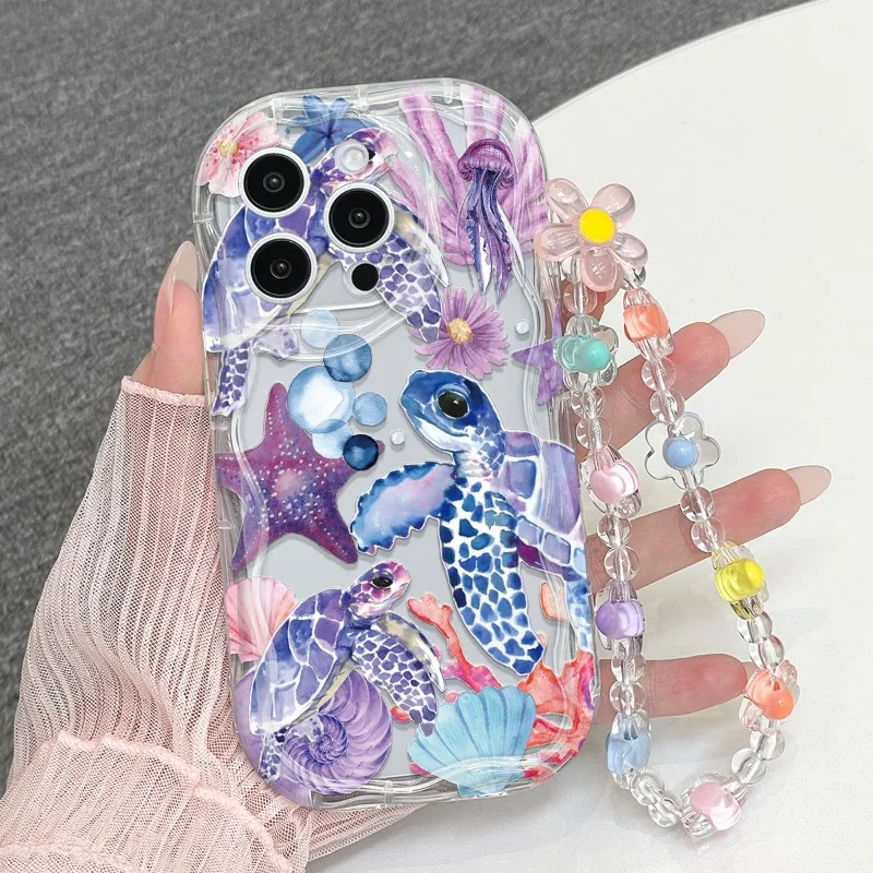 Purple Turtle Underwater World Pattern Phone Case For iPhone 17 16 15 14 Plus 13 12 11 Pro Max 16E 17E Clear Wavyedge Soft Cover
Purple Turtle Underwater World Pattern Phone Case For iPhone 17 16 15 14 Plus 13 12 11 Pro Max 16E 17E Clear Wavyedge Soft Cover