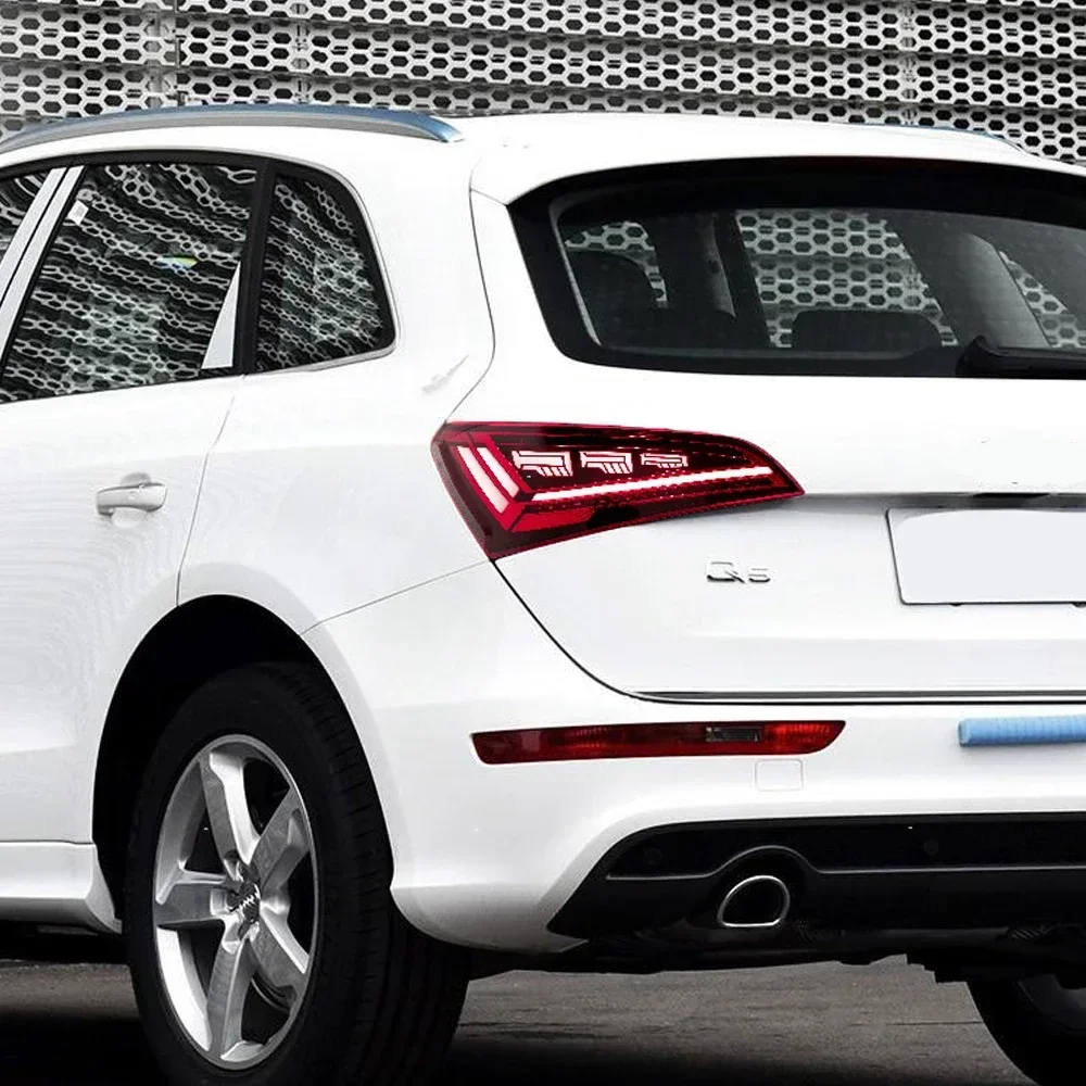 Автоматический задний фонарь для Audi Q5 2008-2018, обновленный светодиодный динамический поворотник с высокой настройкой, аксессуары для задних фонарей в сборе
Автоматический задний фонарь для Audi Q5 2008-2018, обновленный светодиодный динамический поворотник с высокой настройкой, аксессуары для задних фонарей в сборе
