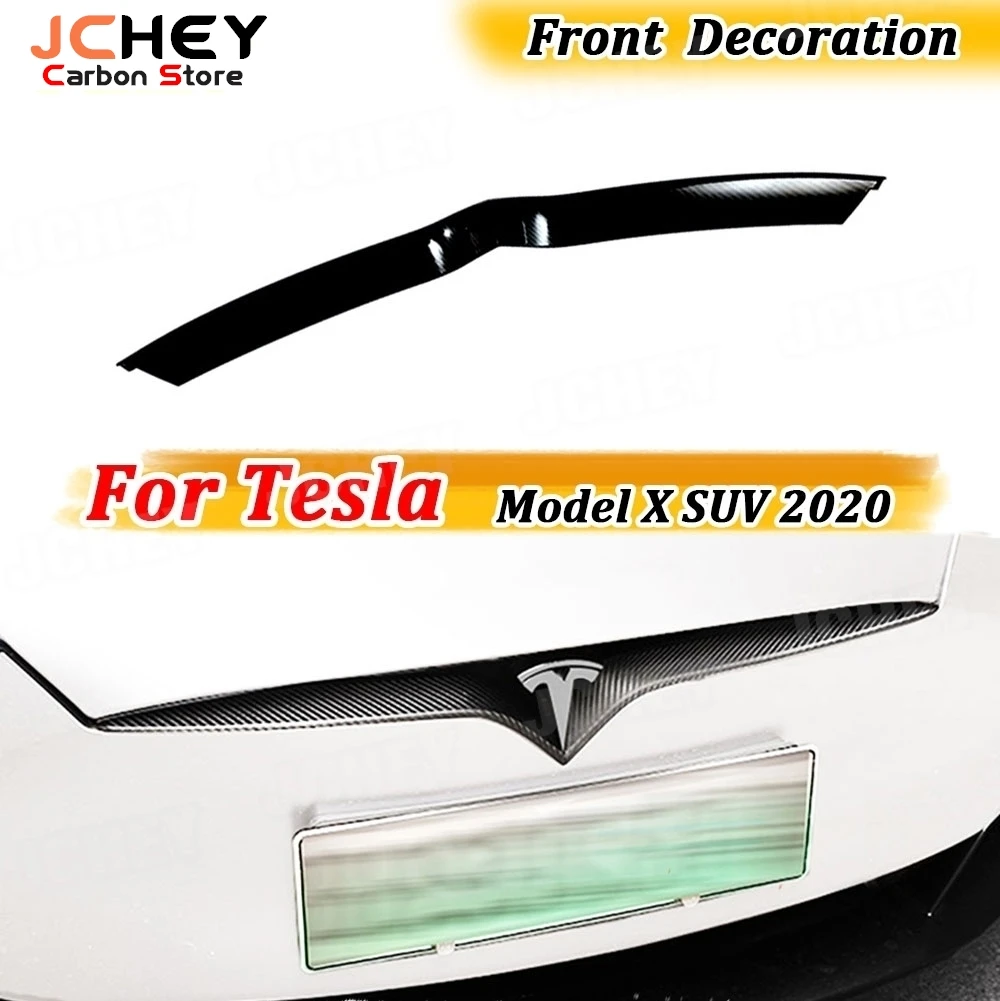 JCHEY Carbon Fiber Front Grille Cover Front Bumper Trim Stick For Tesla Model X SUV 2020 ABS Accessories Door Decoration Trim
JCHEY Carbon Fiber Front Grille Cover Front Bumper Trim Stick For Tesla Model X SUV 2020 ABS Accessories Door Decoration Trim