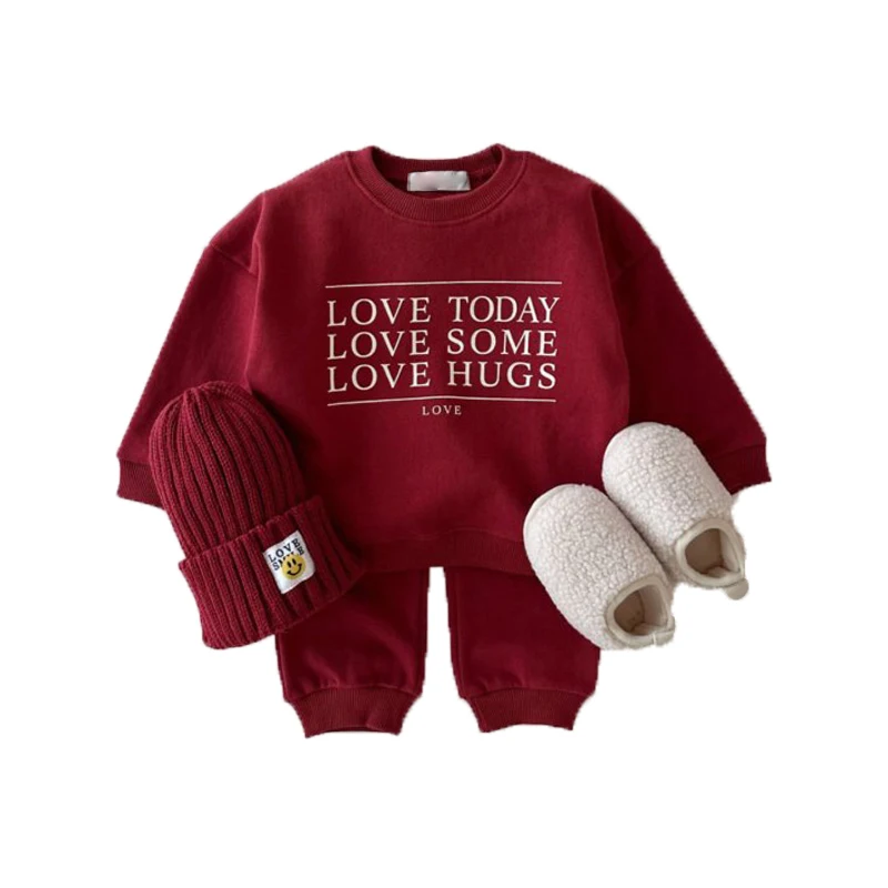 Cotton 2024 New Spring Baby Boy Girl Clothing Set Children Pullover Sweatshirts + Sports Pants 2pc Kids Clothes Boy Suit Hooded
Cotton 2024 New Spring Baby Boy Girl Clothing Set Children Pullover Sweatshirts + Sports Pants 2pc Kids Clothes Boy Suit Hooded