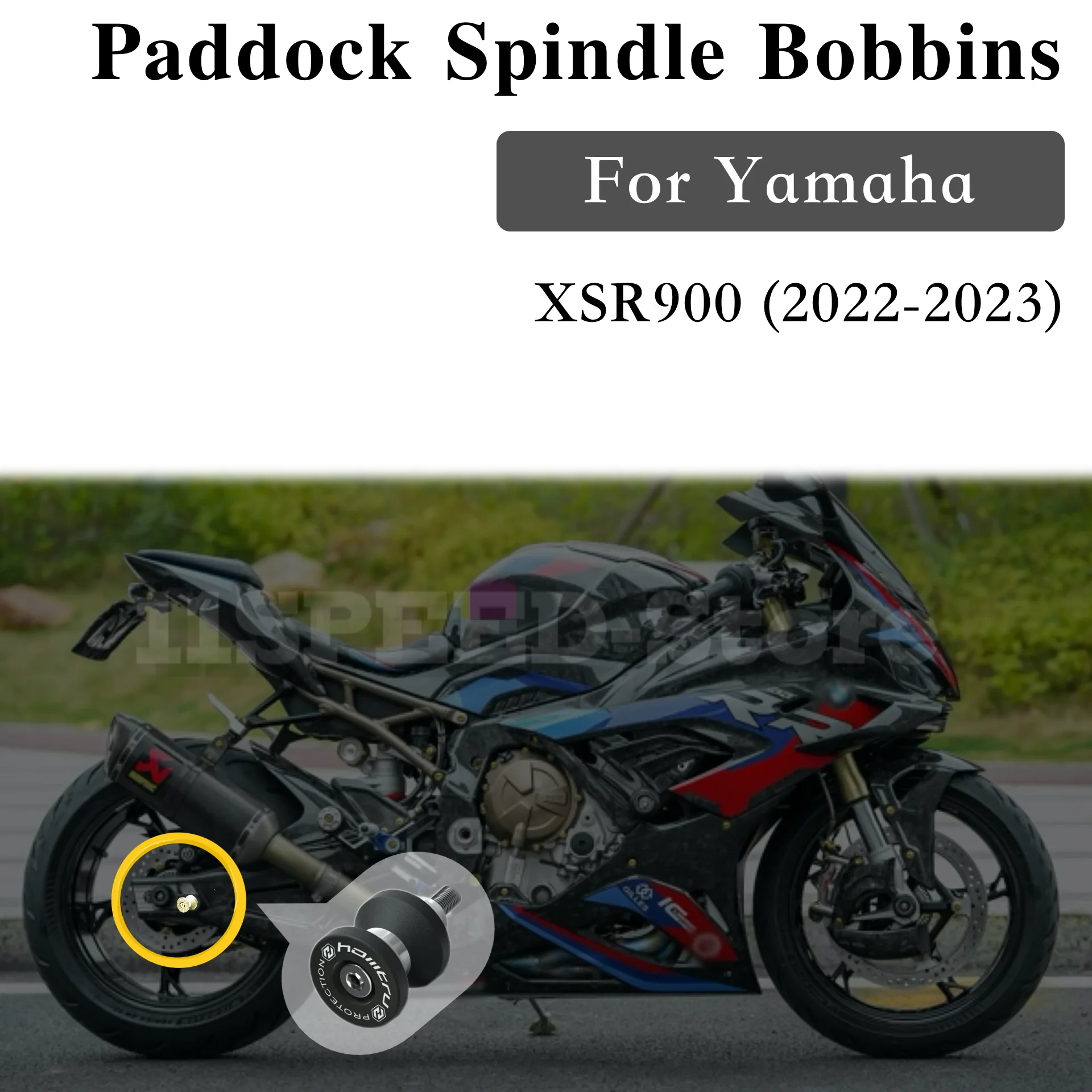Paddock Stand Bobbins For Yamaha XSR900 2022-2023 motorcycle accessories for protection
Paddock Stand Bobbins For Yamaha XSR900 2022-2023 motorcycle accessories for protection
