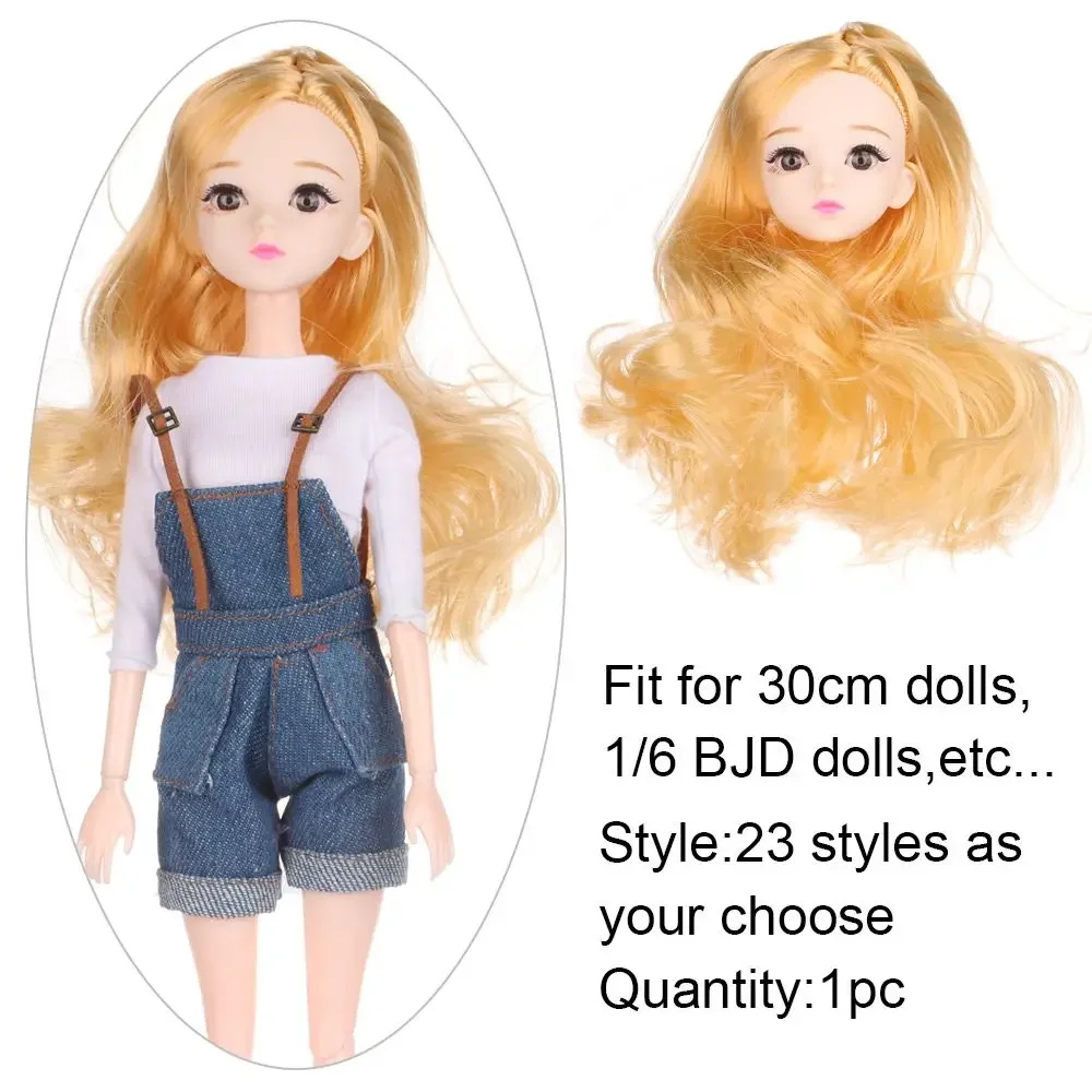 Подарочные прически для девочек, разноцветная голова куклы, аксессуары для древних кукол, головной убор «сделай сам», 30 суставов кукол
Подарочные прически для девочек, разноцветная голова куклы, аксессуары для древних кукол, головной убор «сделай сам», 30 суставов кукол