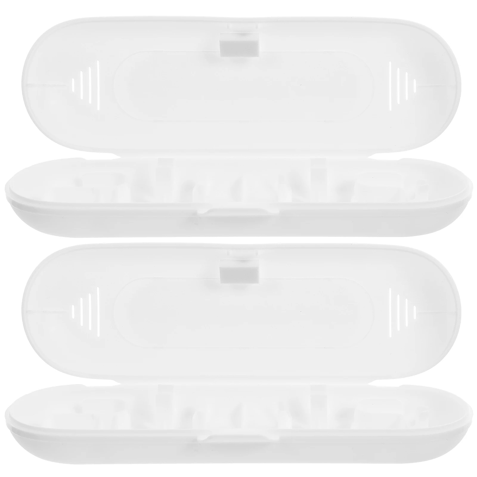 2Pcs Electric Toothbrush Box PP Material Travel Holder Brush 2 Heads Universal Plastic Container
2Pcs Electric Toothbrush Box PP Material Travel Holder Brush 2 Heads Universal Plastic Container