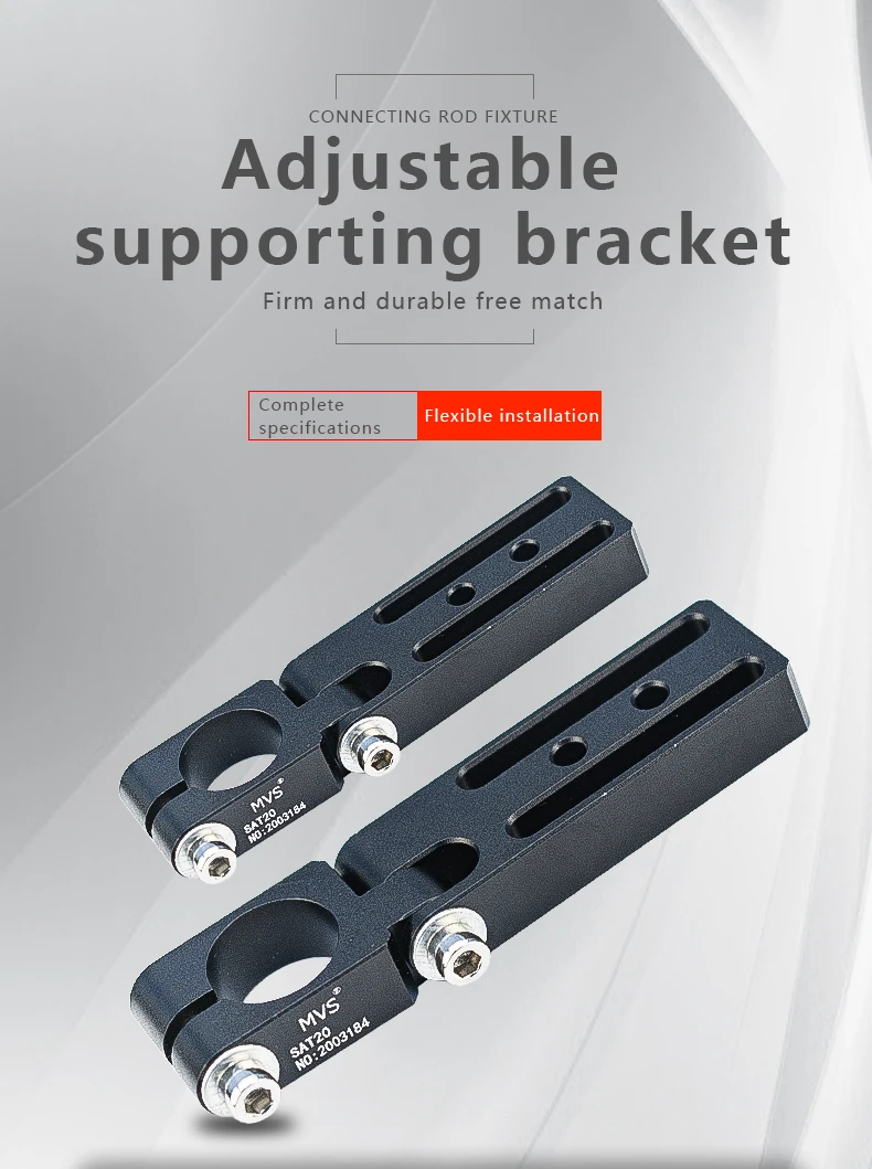 Mechanical arm pneumatic accessories MFI fixture SA20-40 sliding bracket angle adjustable profile fixture fixing plate
Mechanical arm pneumatic accessories MFI fixture SA20-40 sliding bracket angle adjustable profile fixture fixing plate