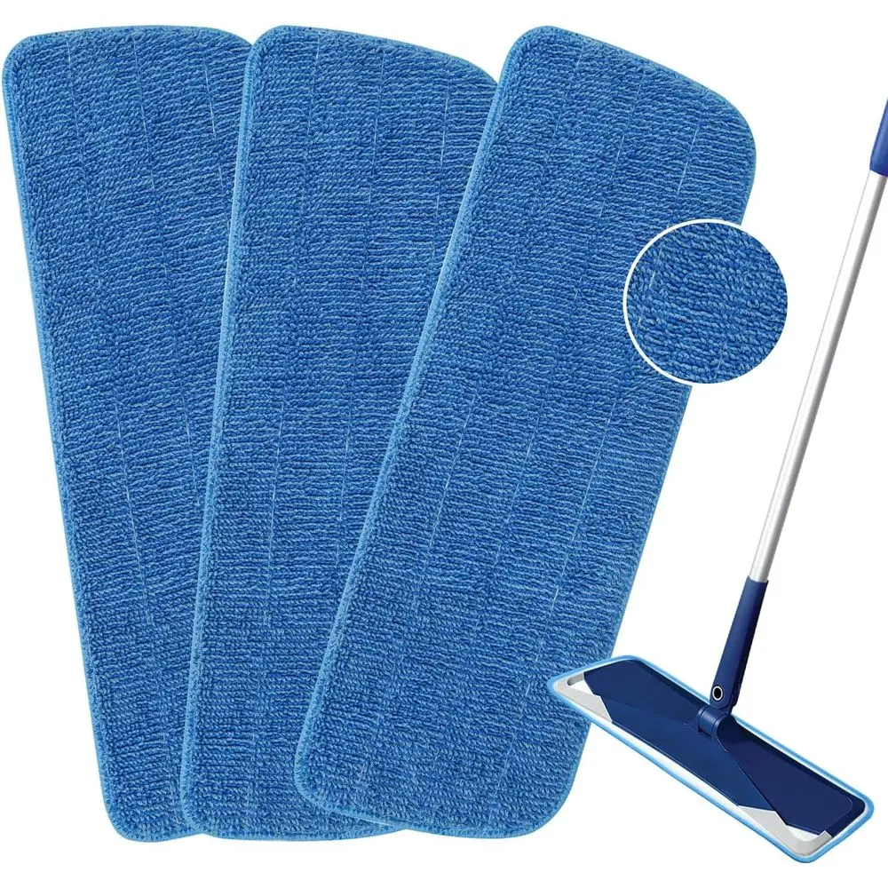Microfiber Mop Pads Replacement, Wet/Dry Floor Cleaning, Reusable Pads for Microfiber Spray Mops
Microfiber Mop Pads Replacement, Wet/Dry Floor Cleaning, Reusable Pads for Microfiber Spray Mops