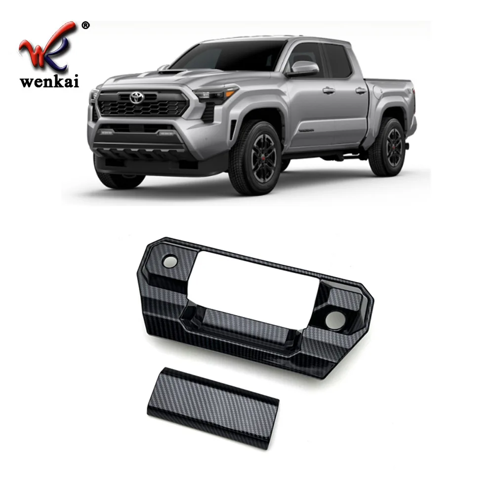 For TOYOTA TACOMA 2024 2025 ABS Carbon Fiber Rear Trunk Lid Cover rear Tailgate Boot door bowl Protection Strip Car Accessories
For TOYOTA TACOMA 2024 2025 ABS Carbon Fiber Rear Trunk Lid Cover rear Tailgate Boot door bowl Protection Strip Car Accessories