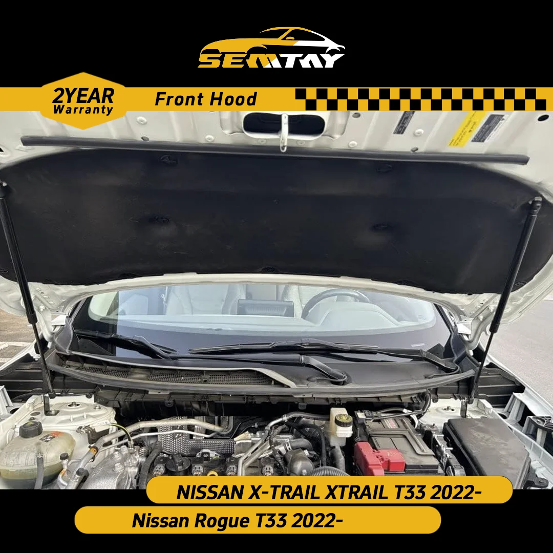 SEMTAY Hood Struts Compatible with NISSAN X-TRAIL XTRAIL /Rogue T33 2022-Bonnet Lift Support Spring Shocks Damper
SEMTAY Hood Struts Compatible with NISSAN X-TRAIL XTRAIL /Rogue T33 2022-Bonnet Lift Support Spring Shocks Damper
