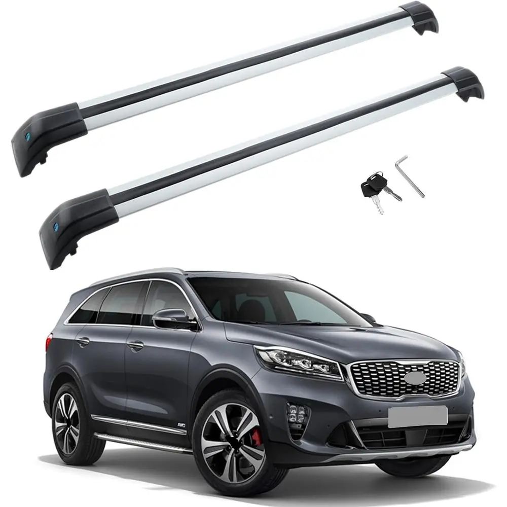 Поперечные перекладины багажника на крышу подходят для 2015 2016 2017 2018 2019 2020 Kia Sorento Багажник с замком Багажник на крышу Багажник грузовой алюминий Все
Поперечные перекладины багажника на крышу подходят для 2015 2016 2017 2018 2019 2020 Kia Sorento Багажник с замком Багажник на крышу Багажник грузовой алюминий Все