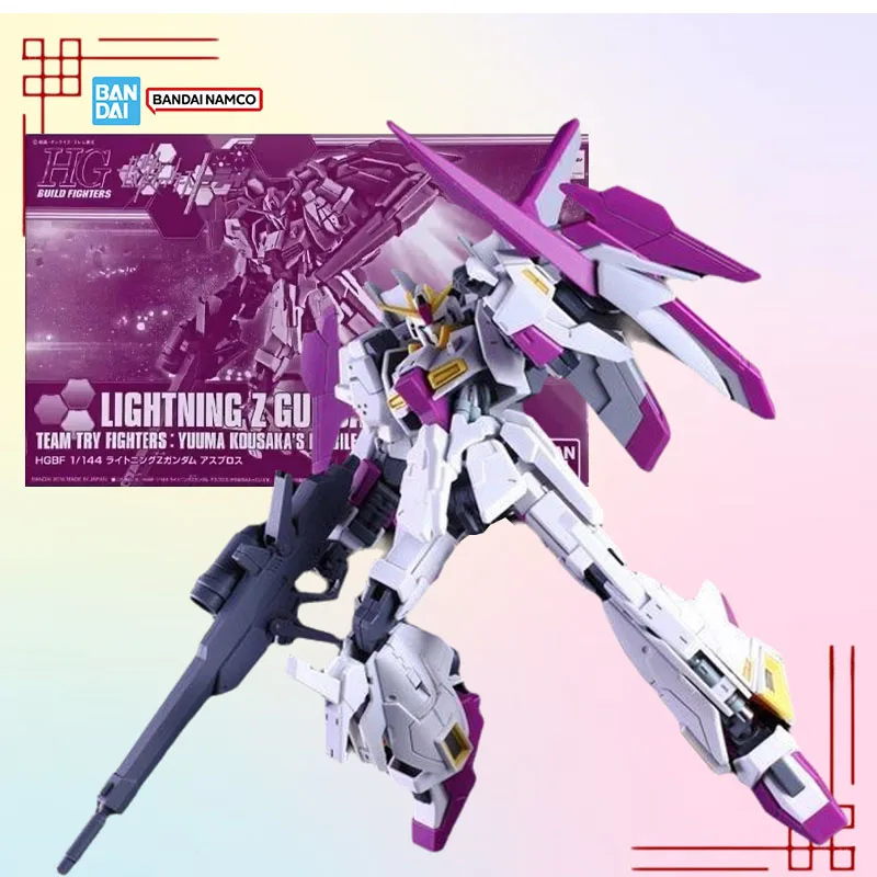 Bandai HGBF 1/144 Lightning Z Aspros Genuine Gundam Anime Action Figure High Poseability Collection Assembly Model Toys Gifts
Bandai HGBF 1/144 Lightning Z Aspros Genuine Gundam Anime Action Figure High Poseability Collection Assembly Model Toys Gifts
