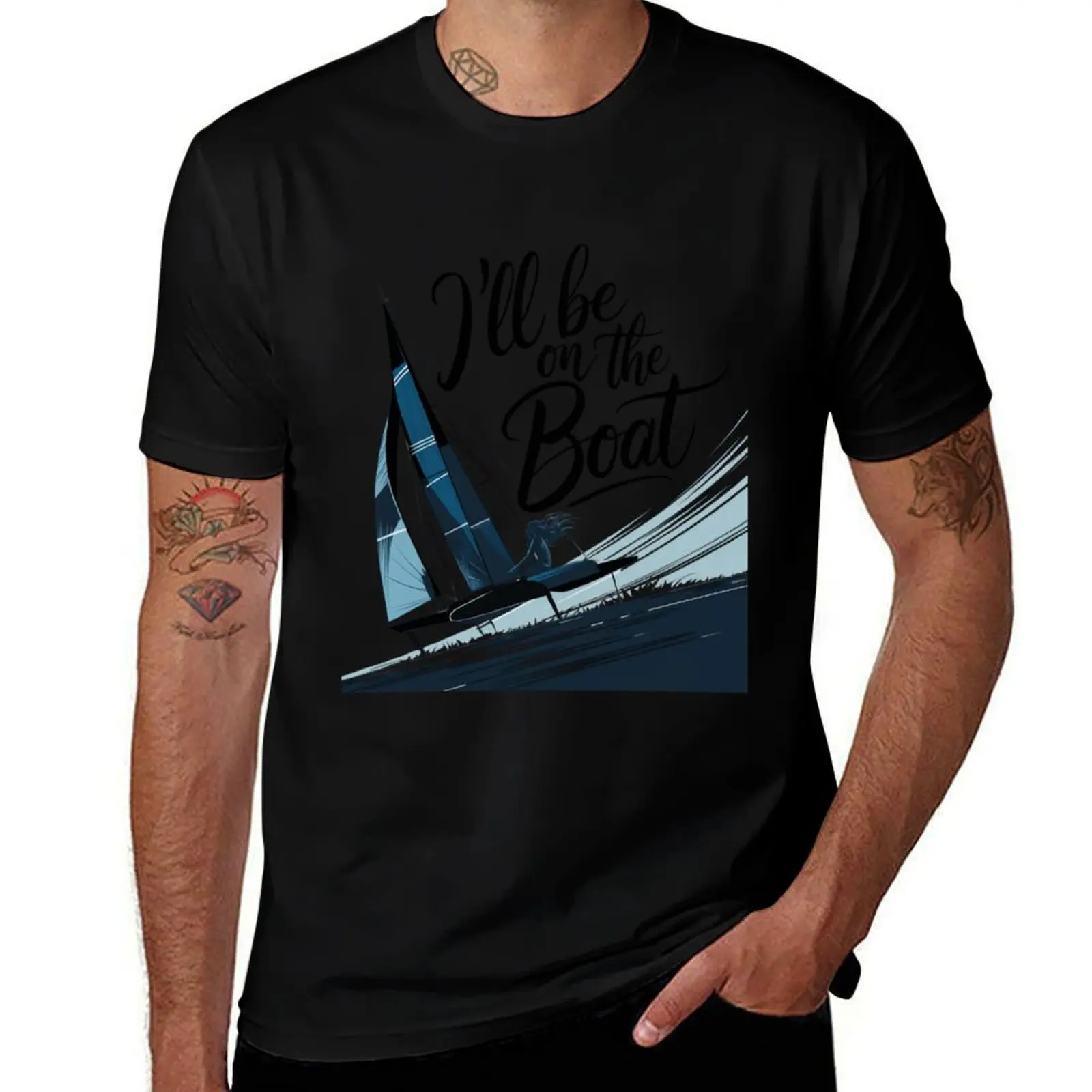 I'll Be On The Boat T-Shirt sweat funny gifts oversized graphic tee graphic tee shirt mens cotton t shirts
I'll Be On The Boat T-Shirt sweat funny gifts oversized graphic tee graphic tee shirt mens cotton t shirts